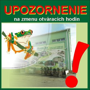 UPOZORNENIE !!!