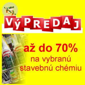 VÝPREDAJ