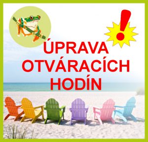 ÚPRAVA OTVÁRACÍCH HODÍN