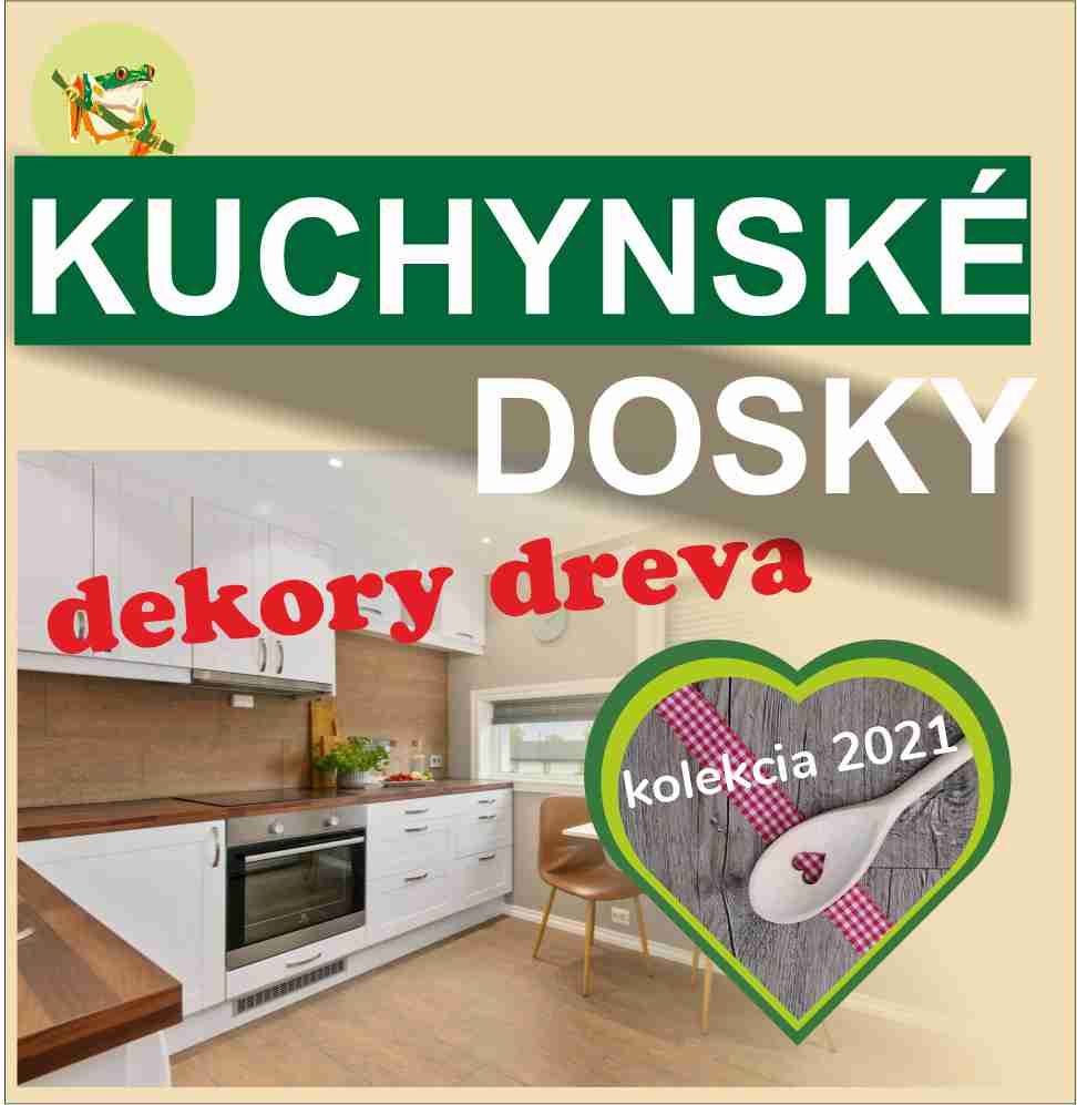 KUCHYNSKÉ DOSKY V DEKORE DREVA.