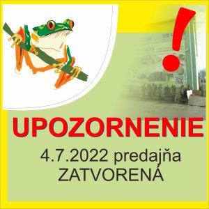 UPOZORNENIE