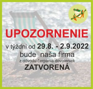 UPOZORNENIE